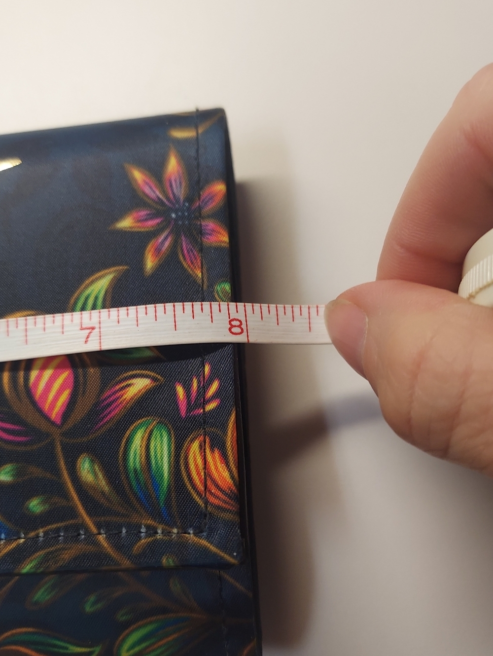 Ay Guey Humming Bird 8" Tri-fold Accordion Wallet Gold Foil Floral Mexican - Picture 11 of 12